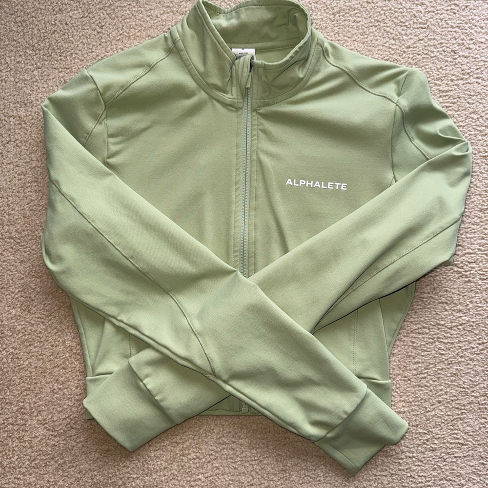 Alphalete Green Activewear Jacket